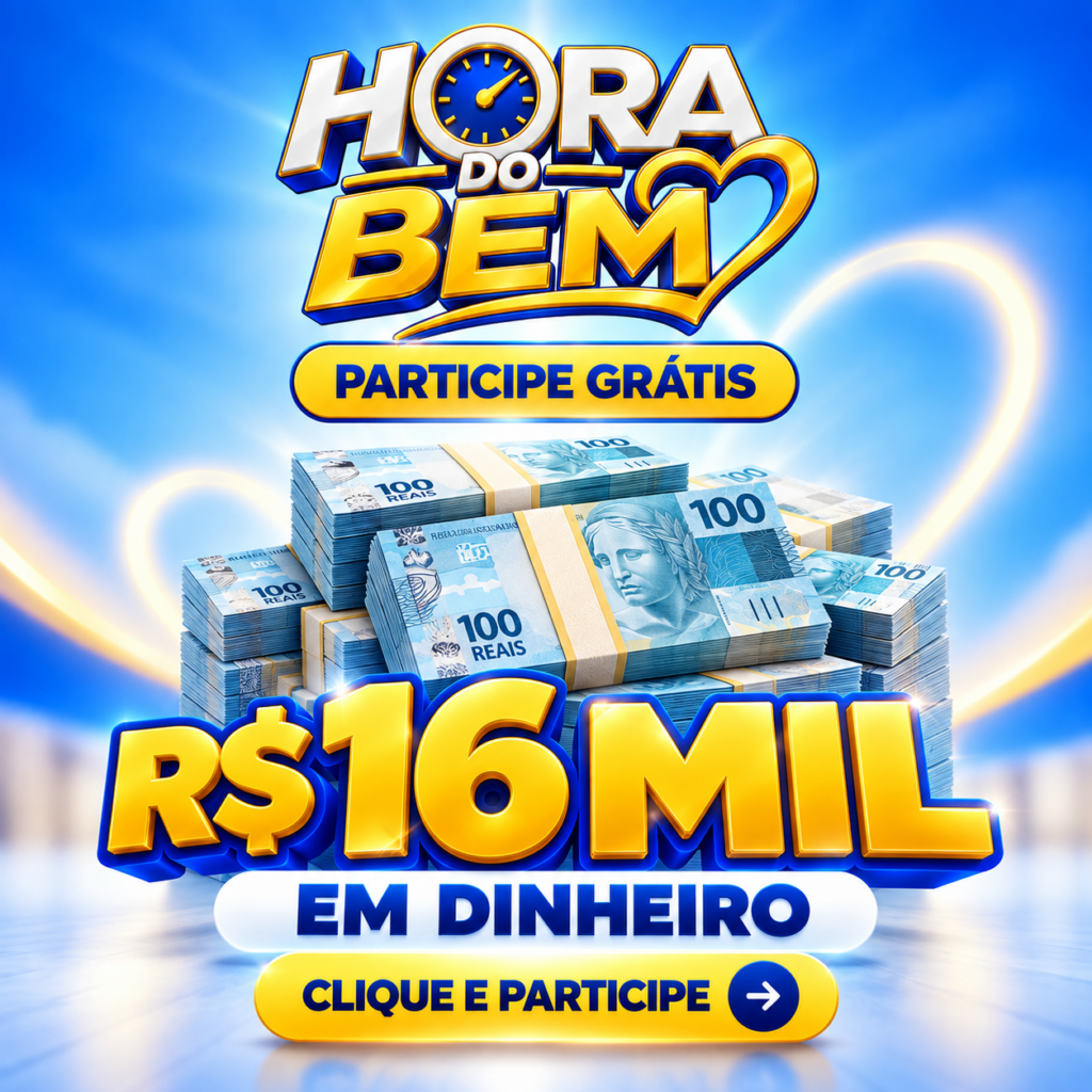 Imagem da campanha: R$16 mil pra gastar
